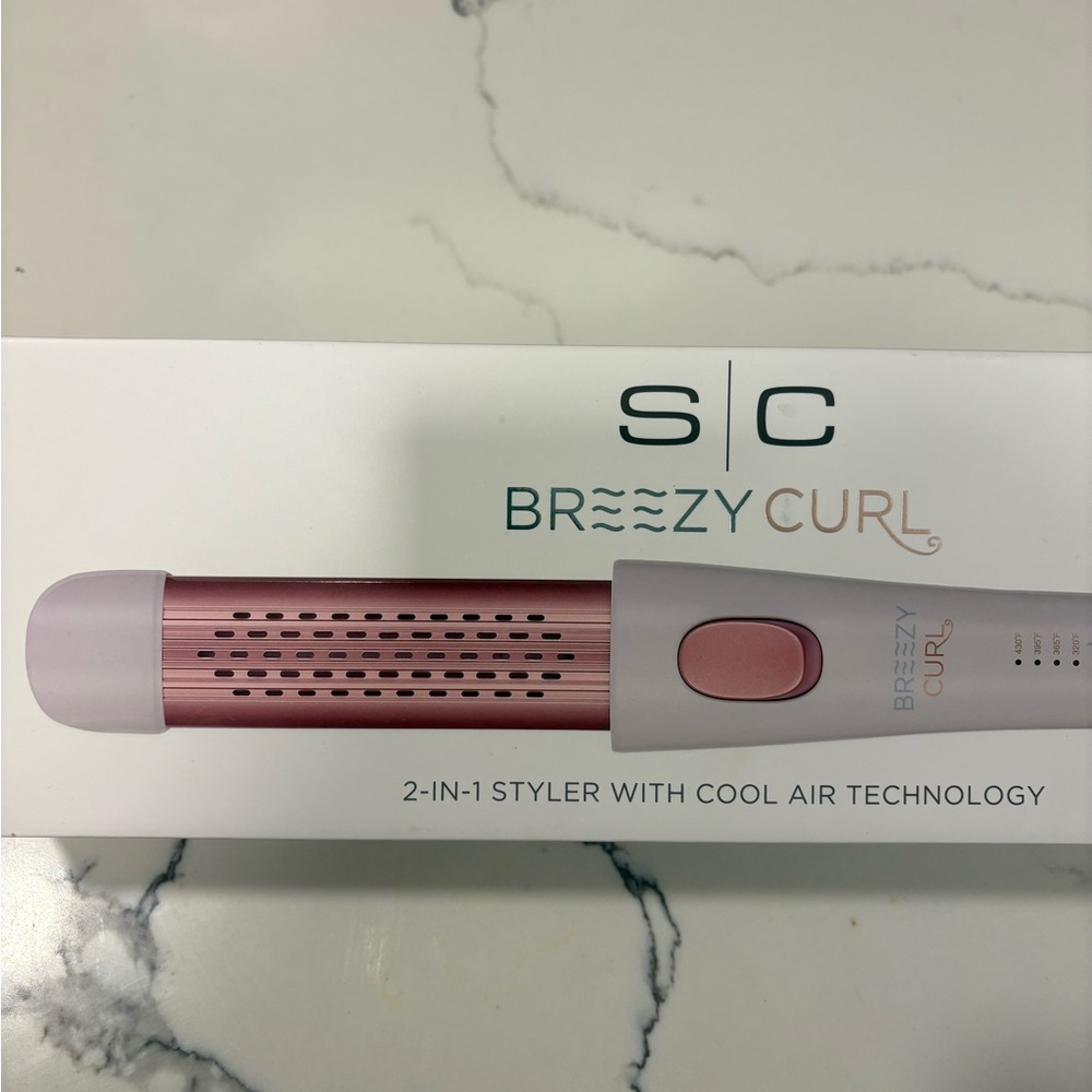 StyleCraft Breezy Curl 2-in-1 Cool Air Hair Styler